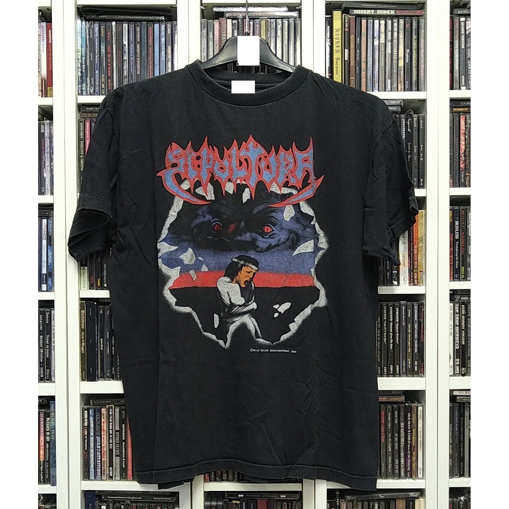 SEPULTURA 1990 Schizophrenia European Tour T-Shirt